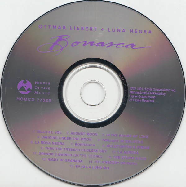 Ottmar Liebert And Luna Negra - Borrasca (CD) - Image 3