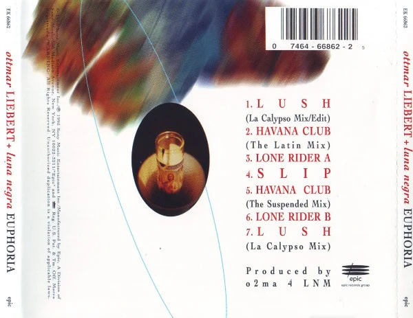 Ottmar Liebert And Luna Negra - Euphoria (CD) - Image 2