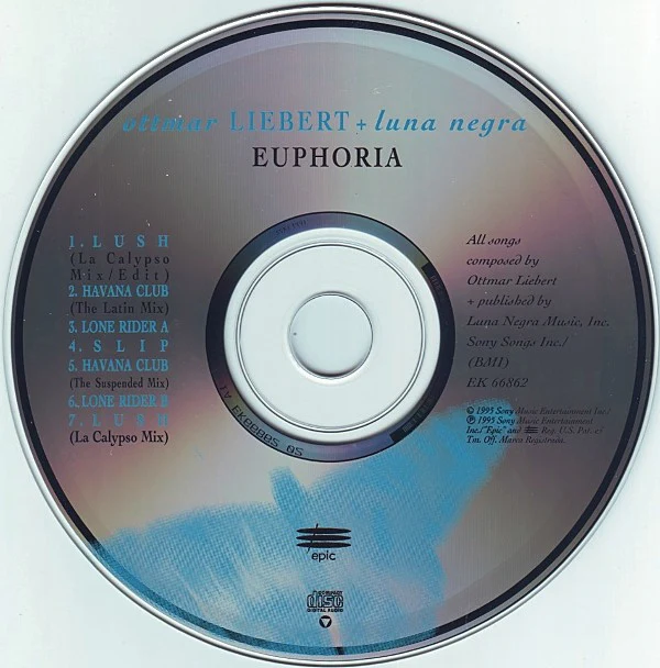 Ottmar Liebert And Luna Negra - Euphoria (CD) - Image 3