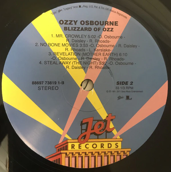 Ozzy Osbourne - Blizzard Of Ozz (LP, Album, RE, RM, 180) - Image 5