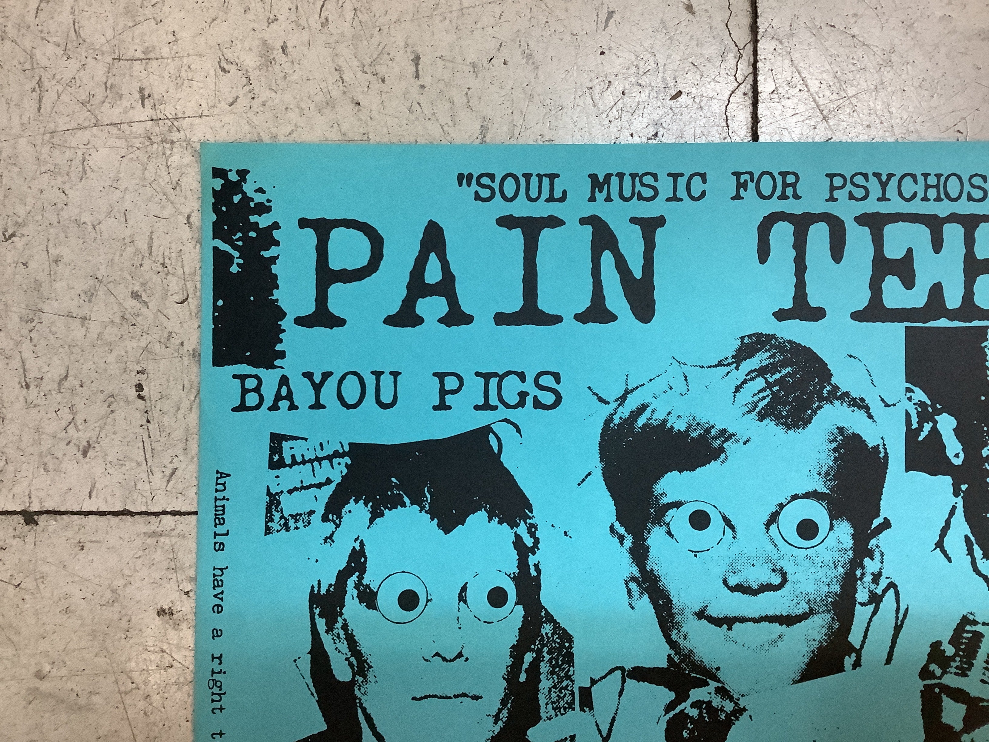 Pain Teens and Bayou Pigs at Vortex - 1991 (Poster) - Image 2