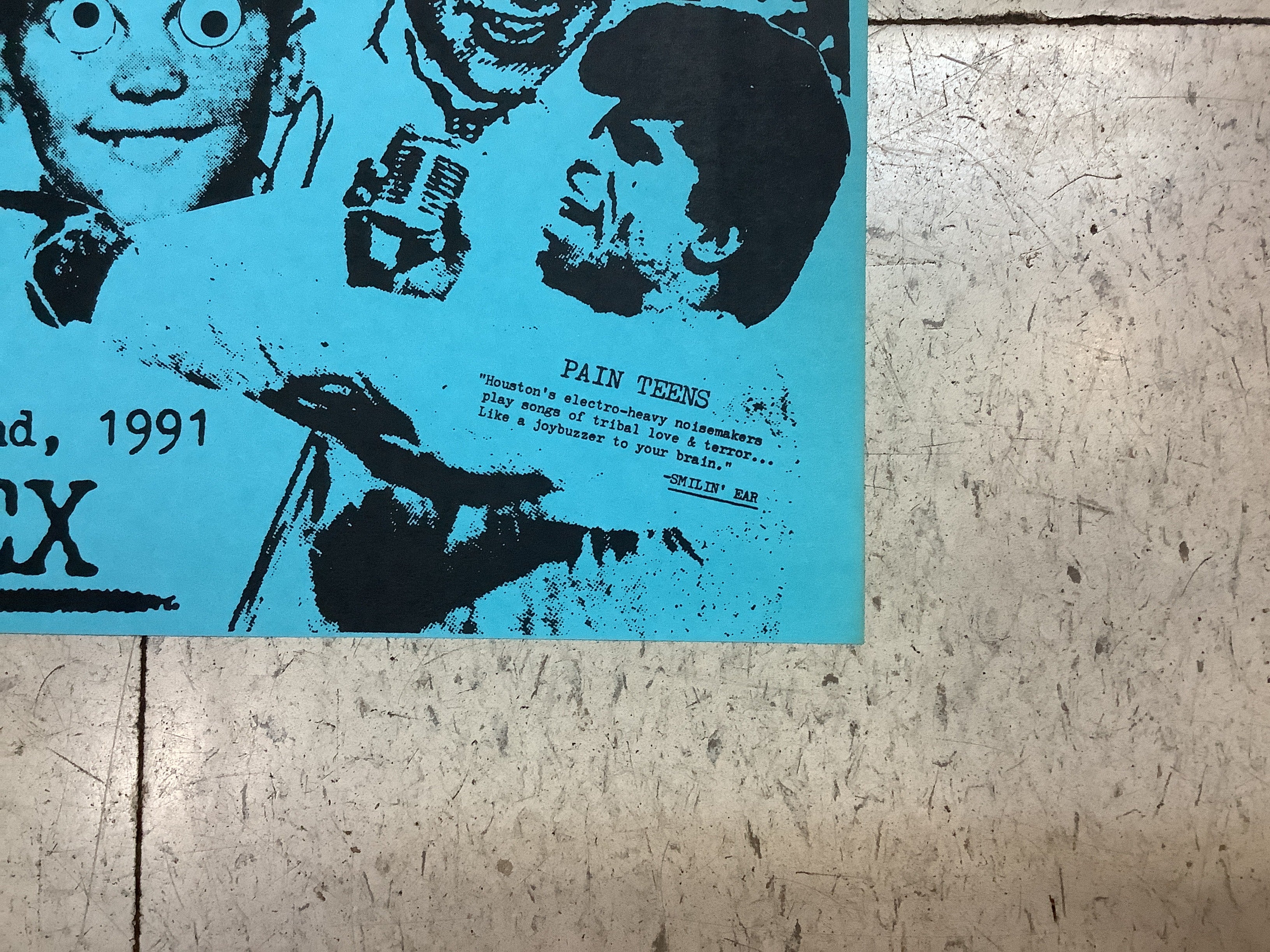 Pain Teens and Bayou Pigs at Vortex - 1991 (Poster) - Image 4