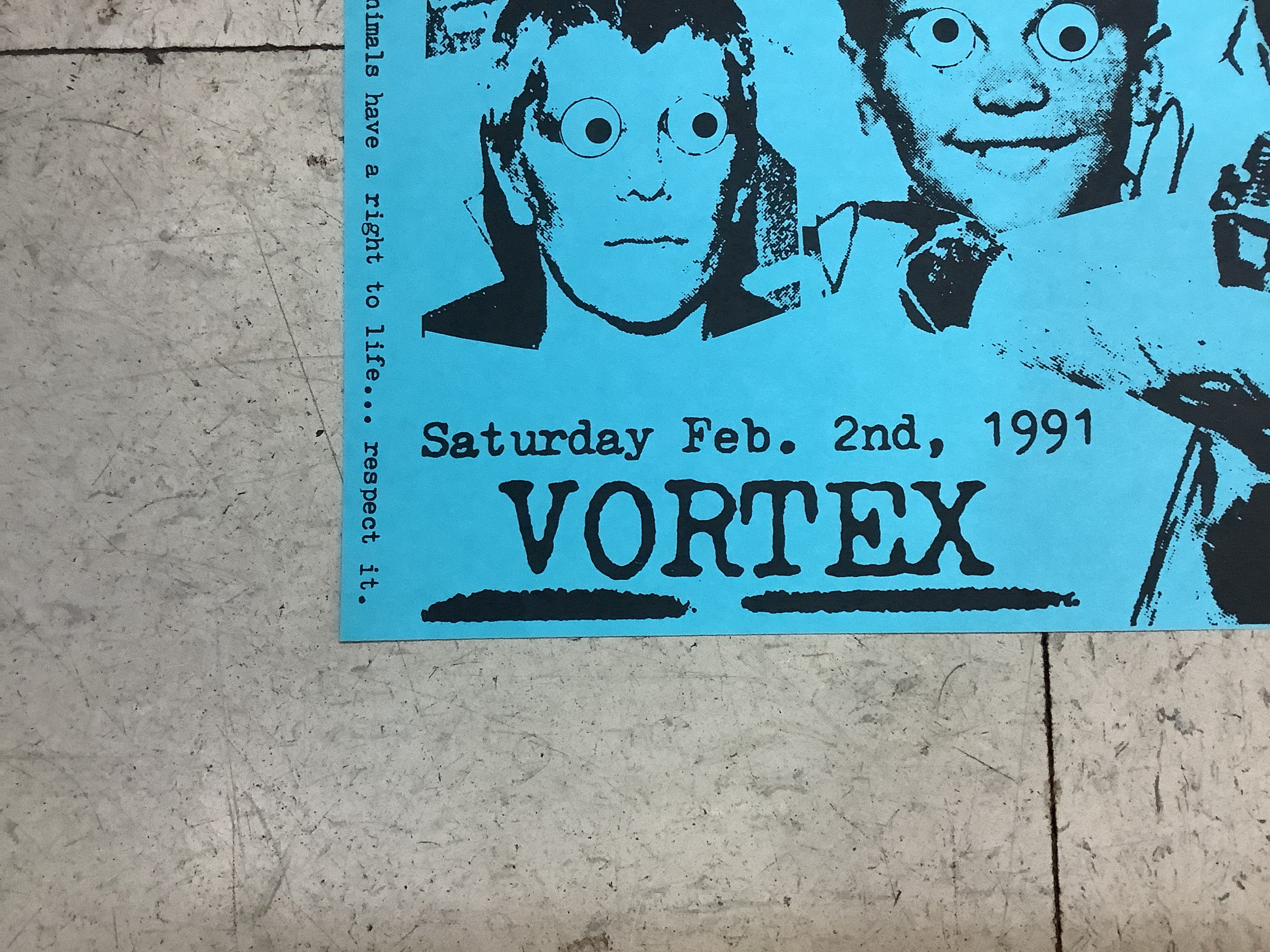 Pain Teens and Bayou Pigs at Vortex - 1991 (Poster) - Image 5