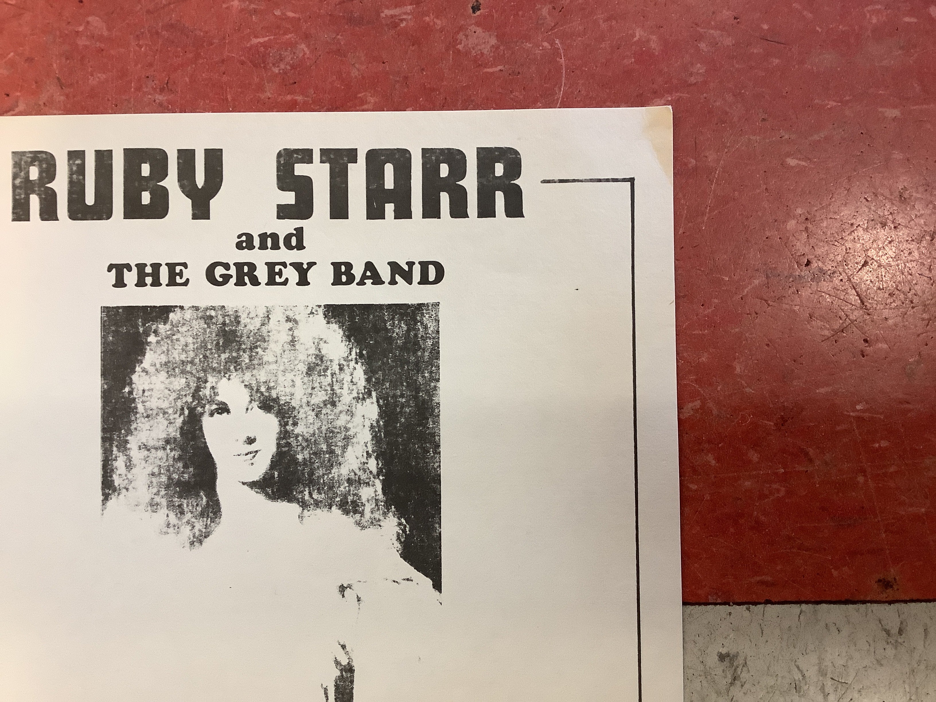 Pat Metheny and Ruby Starr at Armadillo - 1978 (Poster) - Image 3