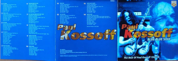 Paul Kossoff - Blue Blue Soul (The Best Of Paul Kossoff 1969-76) (CD) - Image 3