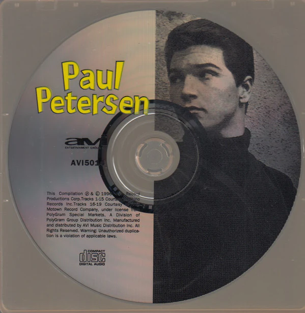 Paul Petersen - The Best Of Paul Petersen (CD) - Image 5