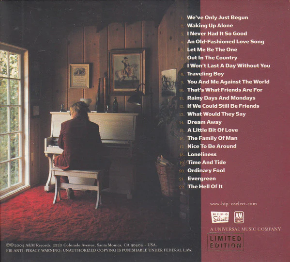 Paul Williams  - Evergreens: The Best of the A&M Years (CD) - Image 2