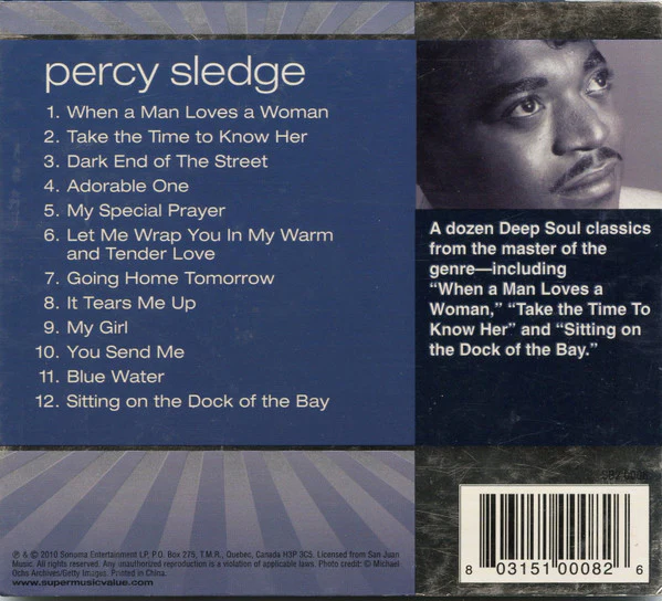 Percy Sledge - Deep Soul Classics (CD) - Image 2