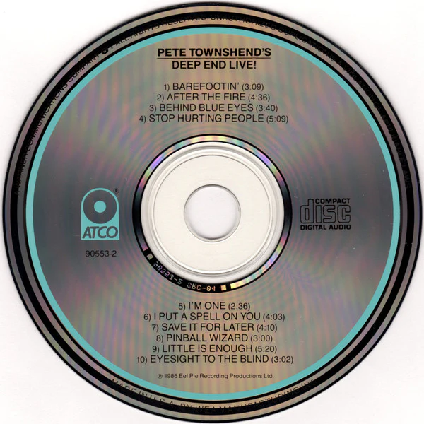 Pete Townshend's Deep End* - Live! (CD) - Image 3