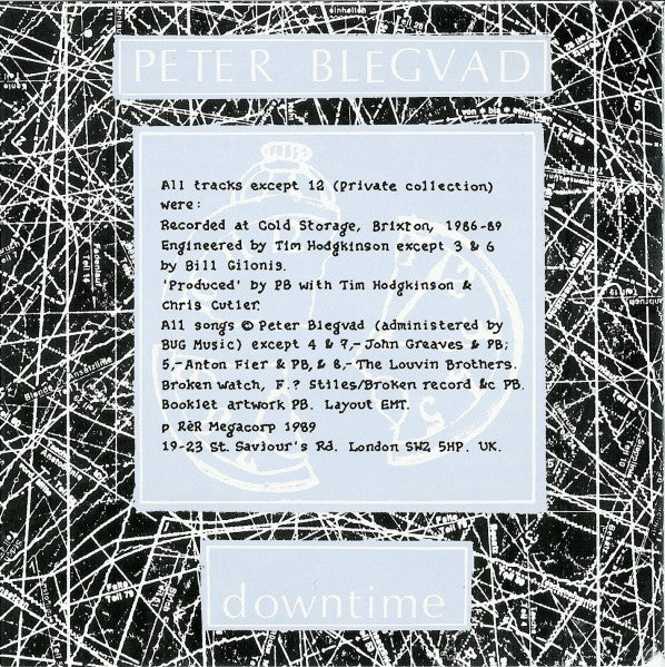 Peter Blegvad - Downtime (CD) - Image 4