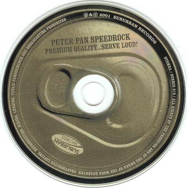Peter Pan Speedrock - Premium Quality... Serve Loud! (CD) - Image 3
