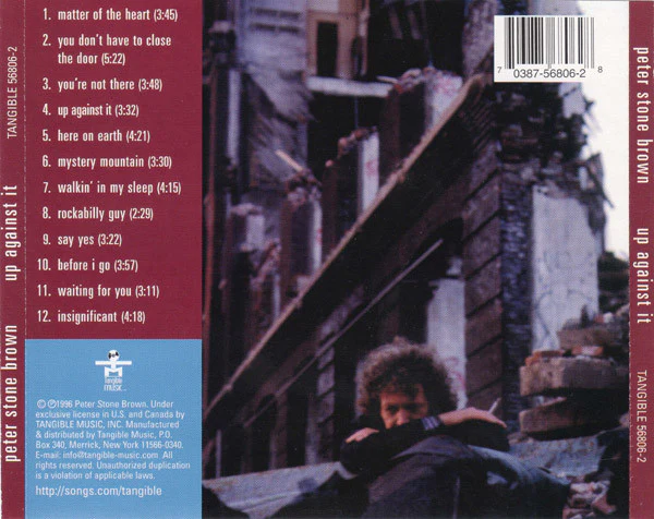 Peter Stone Brown - Up Against It (CD) - Image 2