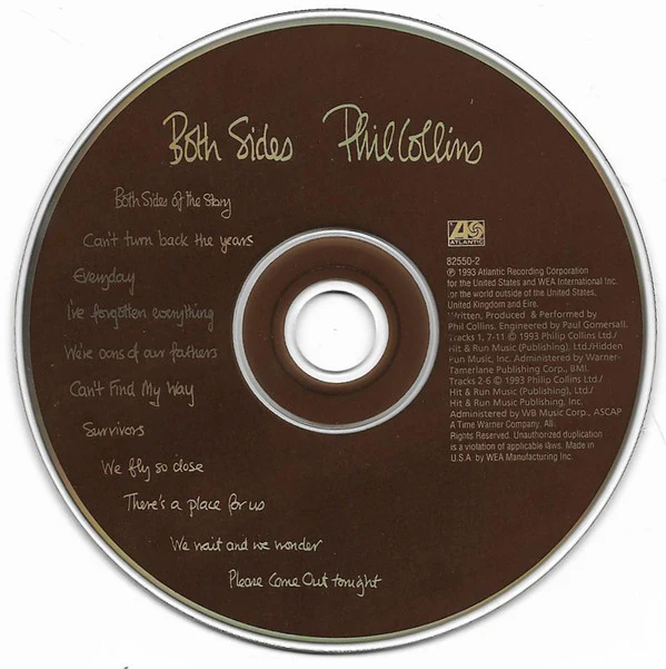 Phil Collins - Both Sides (CD) - Image 5