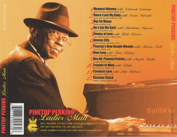 Pinetop Perkins - Ladies Man (CD) - Image 2
