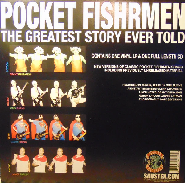 Pocket Fishrmen - The Greatest Story Ever Told (Vinyl) - Image 2