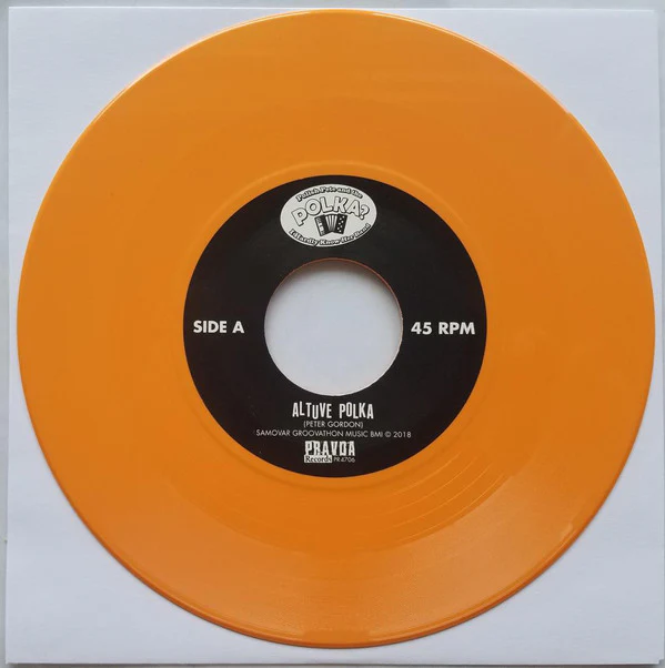 Polish Pete And The Polka? I Hardly Know Her Band - Altuve Polka / I love Those Houston Astros (Vinyl) - Image 3