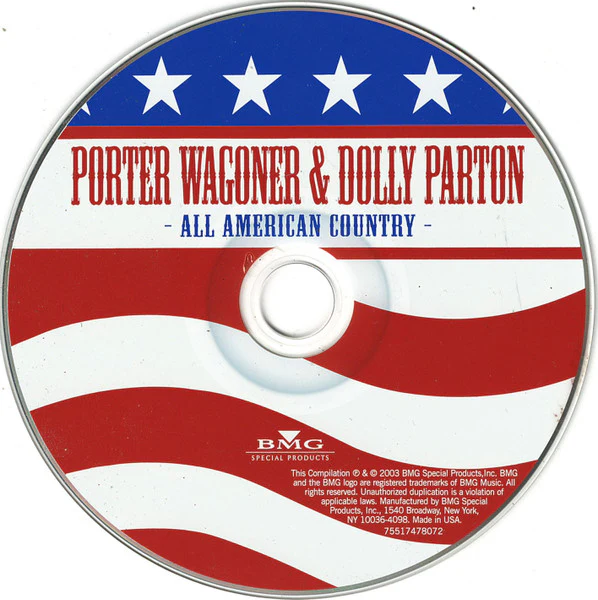 Porter Wagoner And Dolly Parton - All American Country (CD) - Image 3