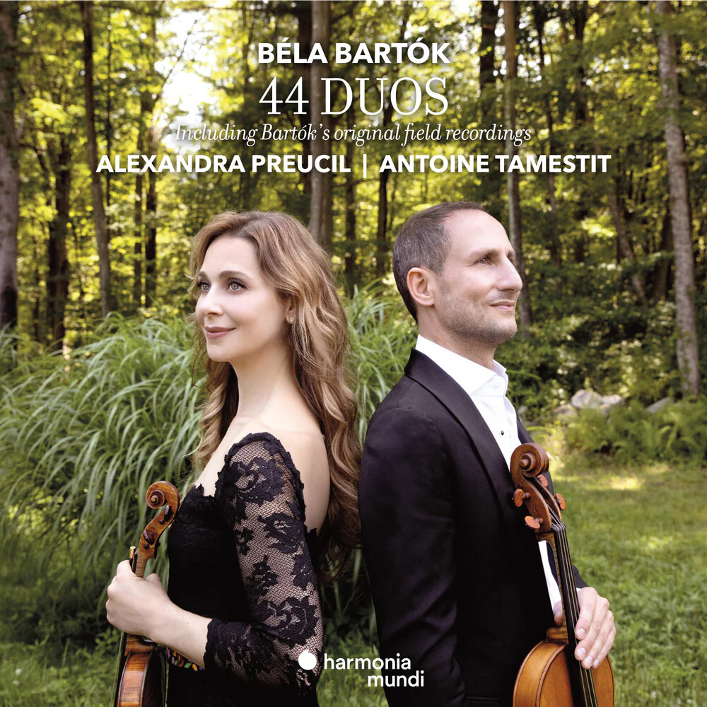 Pre-Order: Alexandra Preucil  / Tamestit,Antoine - Bartok: 44 Duos & Original Field Recordings (CD)