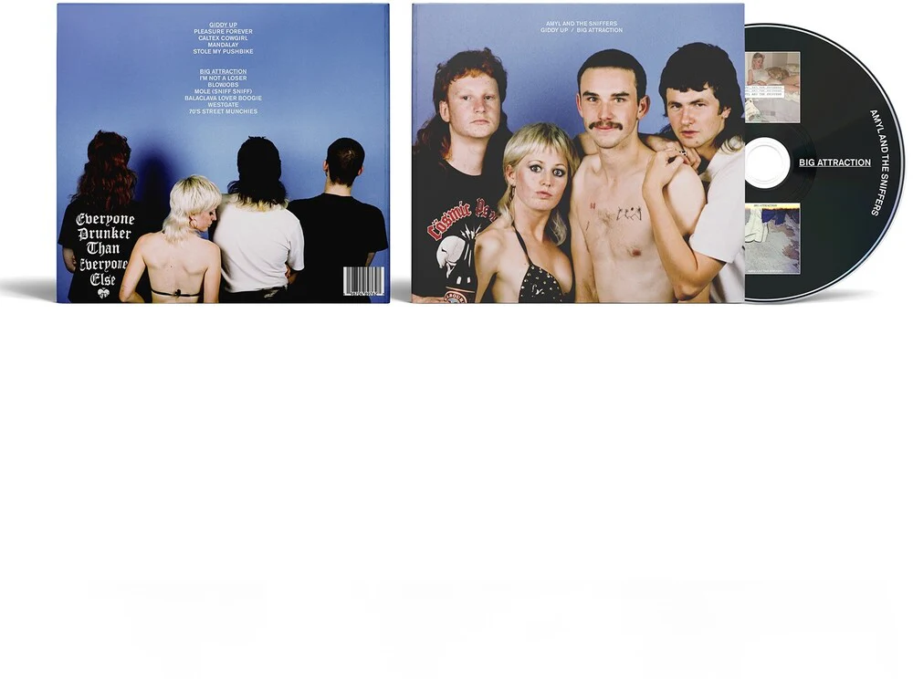 Pre-Order: Amyl & The Sniffers - Giddy Up / Big Attraction (10 Year Anniversary) (CD)