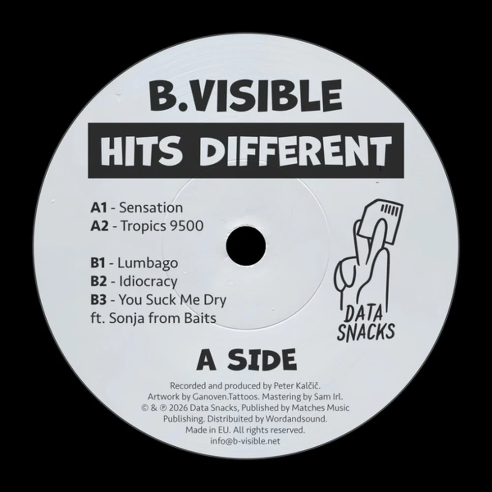 Pre-Order: B Visible - Hits Different (Ep) (12" Vinyl)