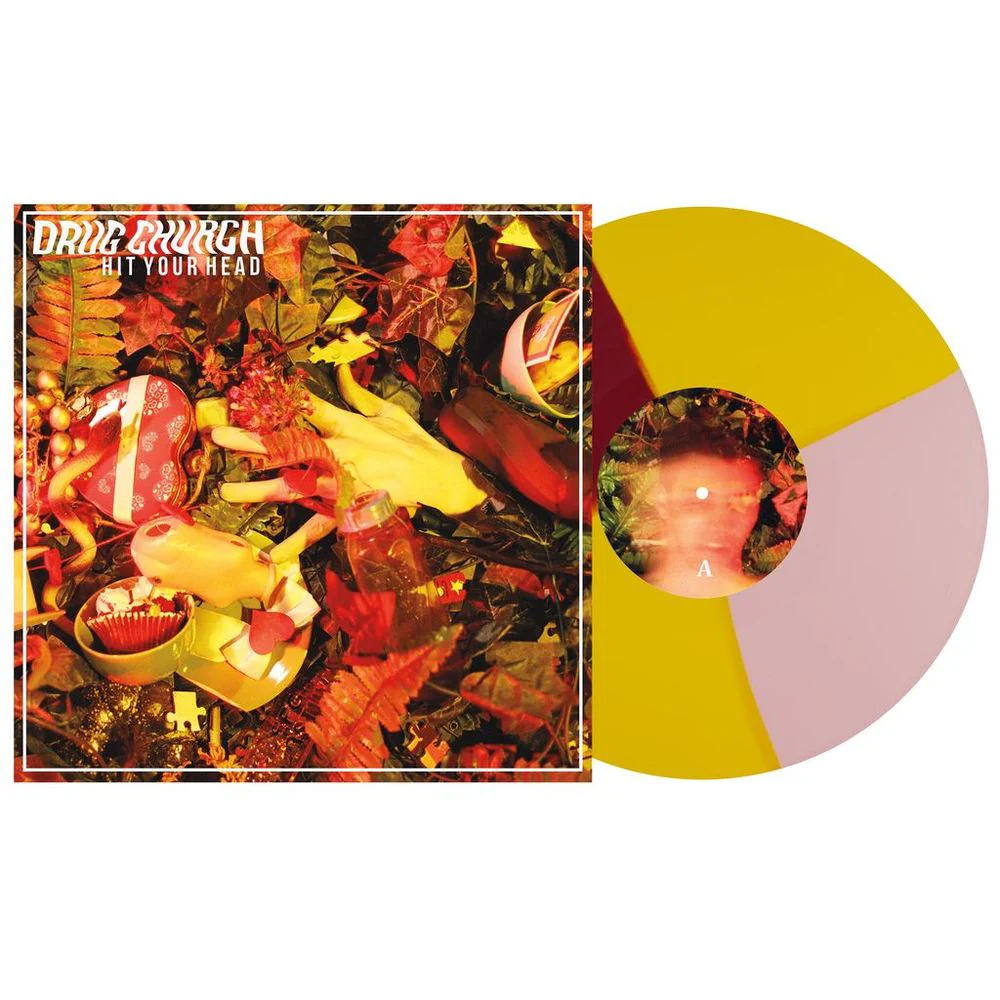 Pre-Order: Drug Church - Hit Your Head (Indie Exclusive Baby Pink/Canary Yellow/Oxblood Quad)