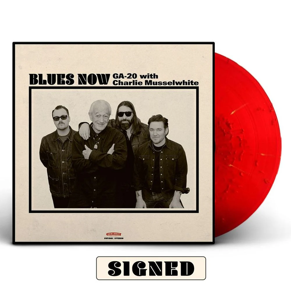 Pre-Order: GA-20 - Blues Now (Indie Exclusive Red Splatter - Autographed Insert)
