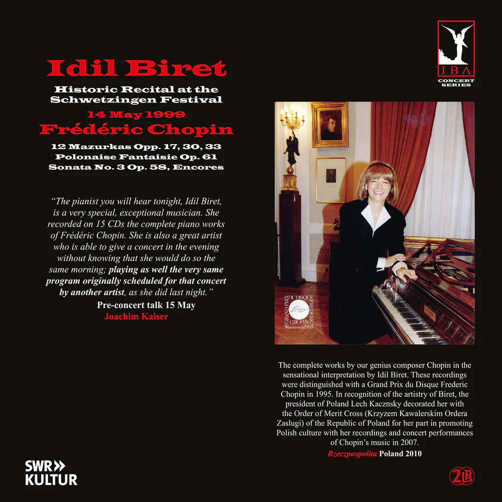 Idil Biret - Idil Biret At Schwetzingen Festival 14 May 1999 (LP)
