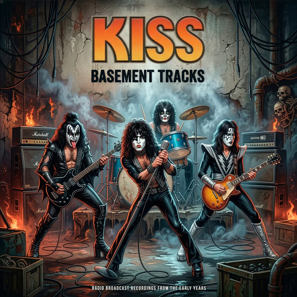 Pre-Order: KISS - Basement Tracks (Colored Vinyl)