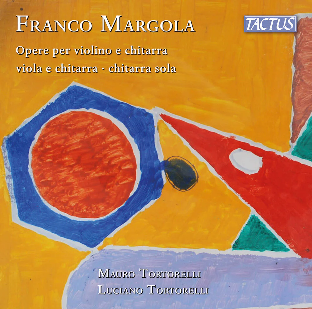 Pre-Order: Mauro Tortorelli - Margola: Works For Vn & Guitar Viola & Guitar Solo (CD)
