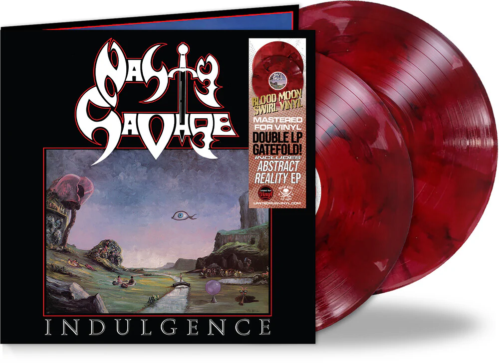 Pre-Order: Nasty Savage - Indulgence / Abstract Reality - Red (Colored Vinyl) (Gate)
