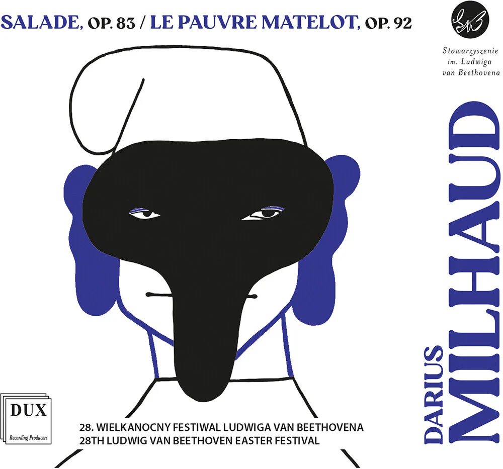 Pre-Order: Poznan Philharmonic Orchestra - Milhaud: Salade Op. 83 Le Pauvre Matelot Op. 92 (CD)