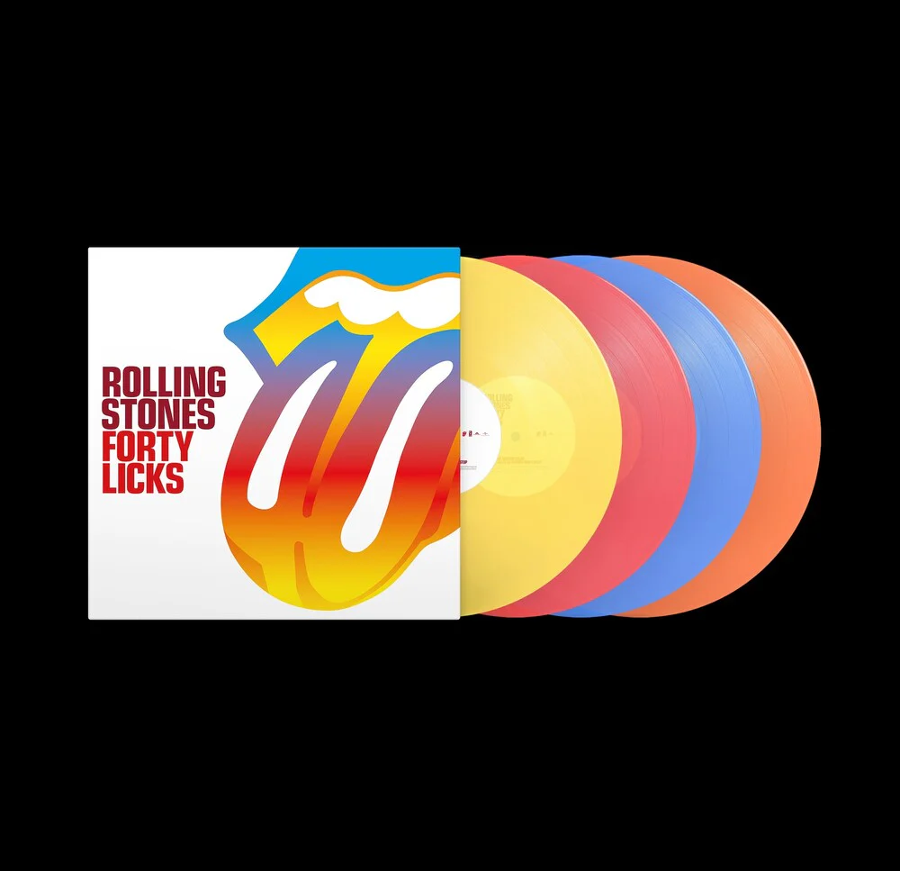 Pre-Order: The Rolling Stones - Forty Licks 4LP (180g Transparent Multicolor)
