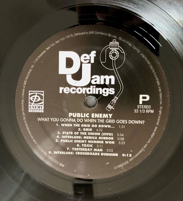Public Enemy - What You Gonna Do When The Grid Goes Down? (Vinyl) - Image 3
