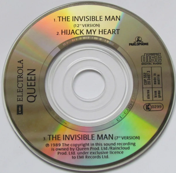 Queen - The Invisible Man (CD) - Image 3
