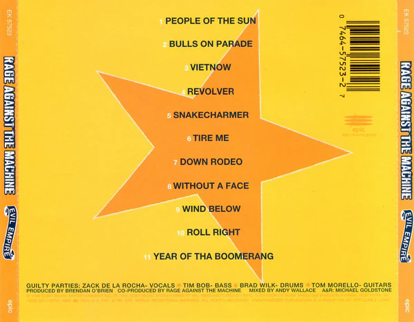 Rage Against The Machine - Evil Empire (CD) - Image 2