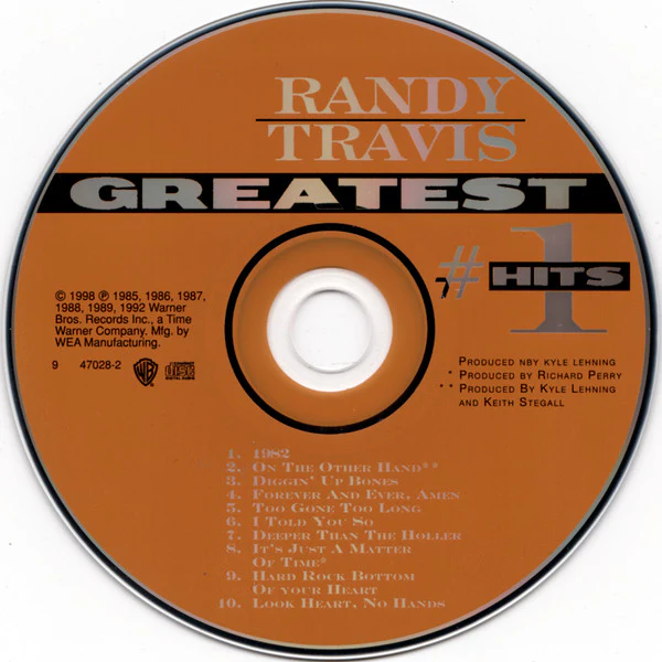 Randy Travis - Greatest #1 Hits (CD) - Image 3