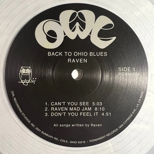 Raven  - Back To Ohio Blues (Vinyl) - Image 3