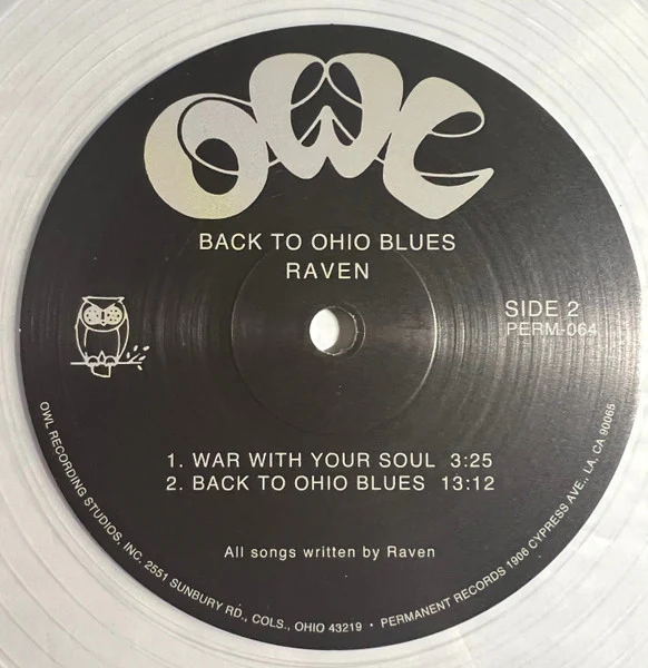 Raven  - Back To Ohio Blues (Vinyl) - Image 4