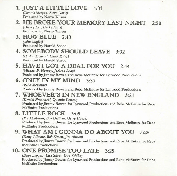Reba McEntire - Reba McEntire's Greatest Hits (CD) - Image 4