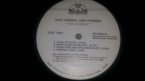 Rich Harney & Friends - The Promise (Vinyl) - Image 5