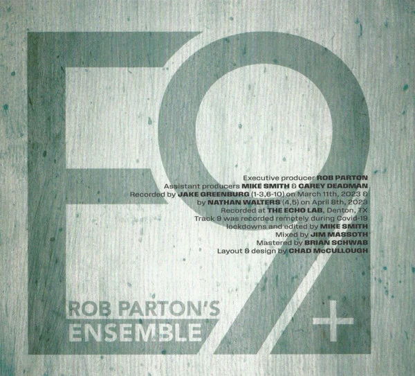 Rob Parton's Ensemble 9+ - Relentless (CD) - Image 3