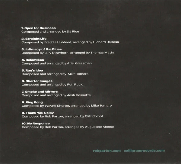 Rob Parton's Ensemble 9+ - Relentless (CD) - Image 4