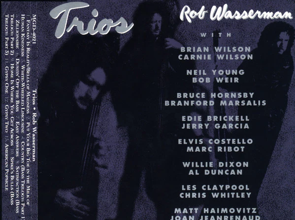Rob Wasserman - Trios (CD) - Image 3
