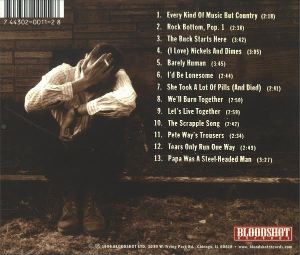 Robbie Fulks - Country Love Songs (CD) - Image 2