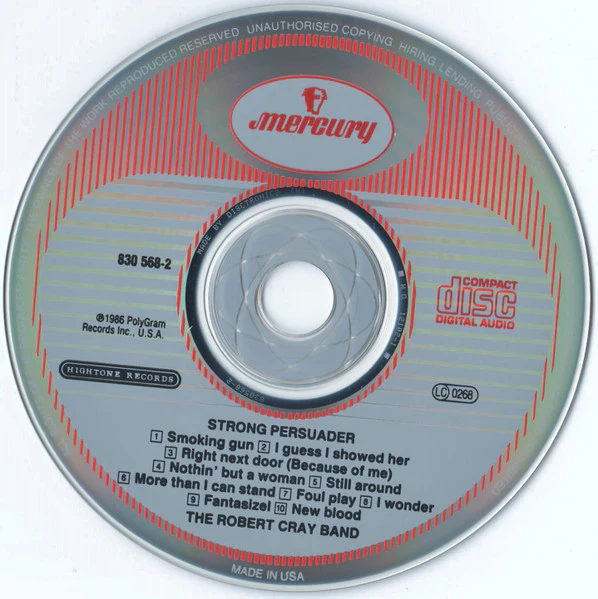 Robert Cray - Strong Persuader (CD) - Image 3