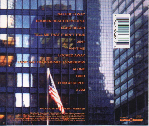 Robert Forster - I Had A New York Girlfriend (CD) - Image 2