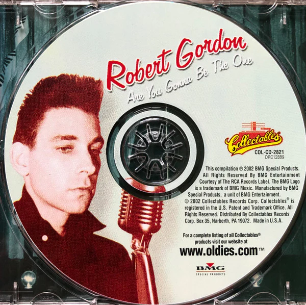 Robert Gordon  - Are You Gonna Be The One  (CD) - Image 3