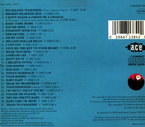 Robert & Johnny - We Belong Together (CD) - Image 2