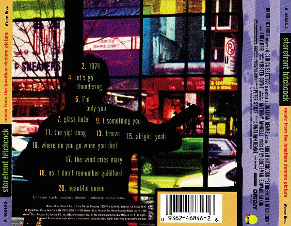 Robyn Hitchcock - Storefront Hitchcock - Music From The Jonathan Demme Picture (CD) - Image 2