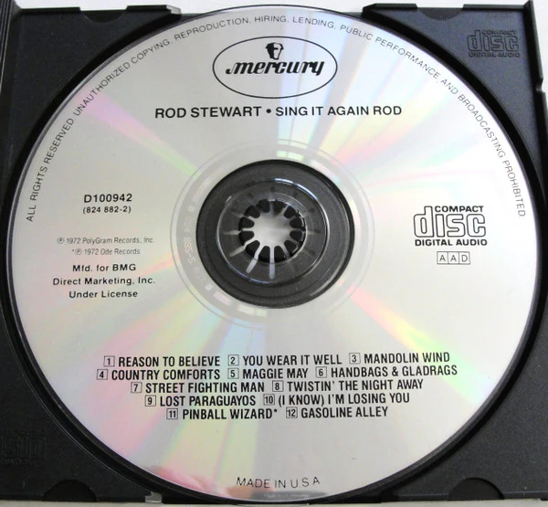 Rod Stewart - Sing It Again Rod (CD) - Image 3